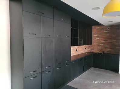 Kitchen cabinets