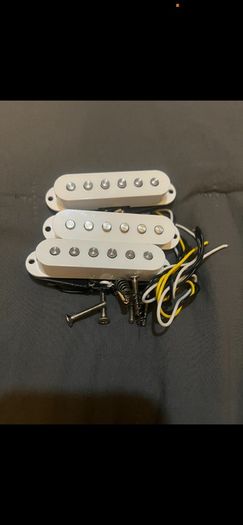 Bare Knuckle Boot Camp Old Guard Single Coil fender Stratocaster pickups Set neck middle bridge White electric guitar parts accessories
