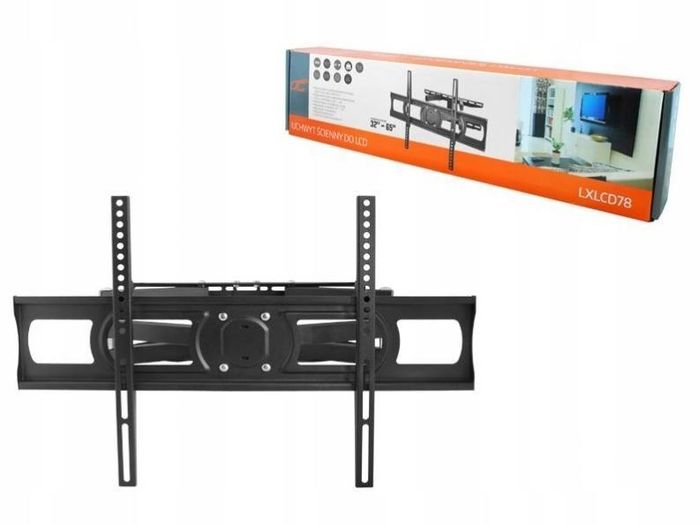 Tv Wall Mount Bracket Tilt Swivel Full Motion 37-65"