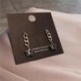 Silver star earrings Image 2