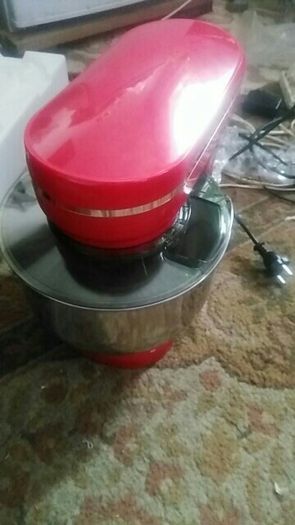 BRAND NEW 1200W 5L Electric Kitchen Food Stand Mixer Stainless Steel Bowl 6 Speed Cream Egg Whisk Whip Dough Kneading Food Mixer