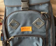 Vintage Nikon bag pack