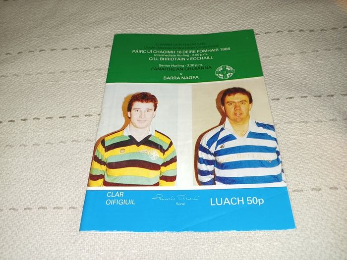Rare 1988 Gaa programme For Sale Here