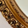 Gold vintage ornate wall mirror Image 3