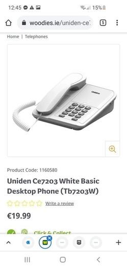 Brand new house phone