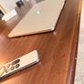 Acacia Wood Bowery Coffee Table - Mint Condition Image 6
