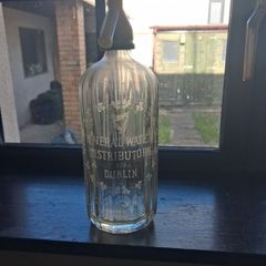 vintage glass bottle