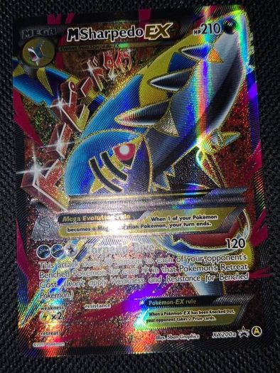 Pokemon Card : Mega Sharpedo EX XY200a