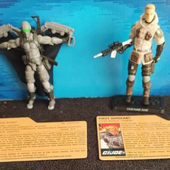 GI JOE RESOLUTE custom Duke & Snake Eyes