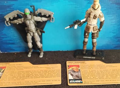 GI JOE RESOLUTE custom Duke & Snake Eyes