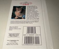 Proper Care of Cats by Christopher Burris (1991, Hardcover)