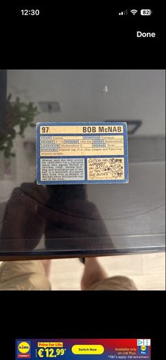 Football Cards 1970s