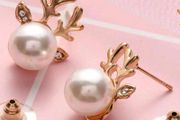 Christmas Deer Earrings