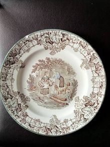 RARE Early 1900' Copeland Spode England  Dinner Plate