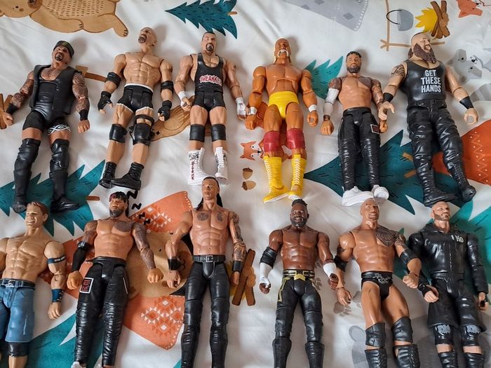 Wrestling Figures mint condition