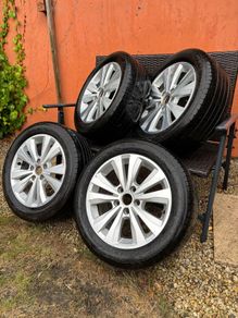 16 inch Volkswagen Alloys with tyres fitted 5x112