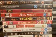 Tom Cruise Dvd Collection Bundle Cocktail Rain Man Top Gun Jerry Maguire Etc
