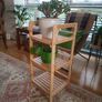 Contemporary plant stand or bathroom storage Image 2