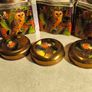 Set of 3 Madame Treacle Tea Caddy - Owl for 30.00 euro or 12.00 euro  each Image 3