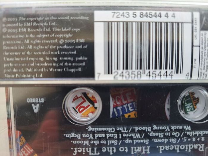 Radiohead Rare  Hail to the Thief 2003 Cassette