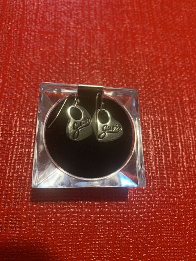 Silver Guess Earring