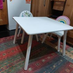 Toddler Unicorn Table and Chairs