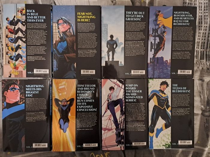 Nightwing by Tom Taylor VOl 1-7 + Fear State 8xHardcover Full Run
