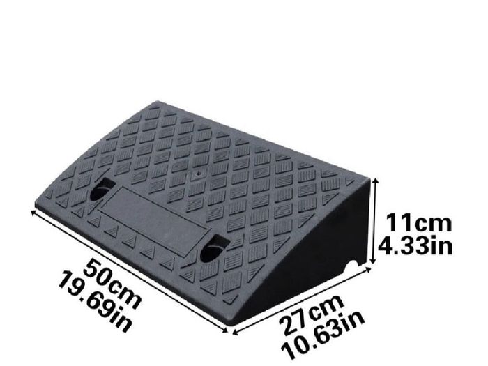 2 x Kerb Access Ramps for Car, Wheelchair, Mobility Scooter etc
