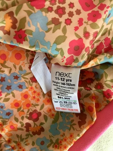 Next Girls coat, 11-12Y