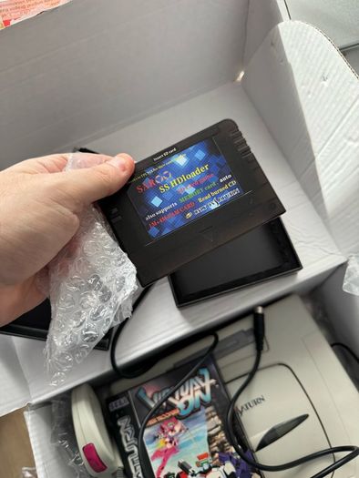 Sega saturn + Saroo (110v needs step down)