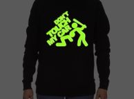 main image for ad Don't touch my car sweatshirt glow in the dark sweatshirt cool funny sweatshirt