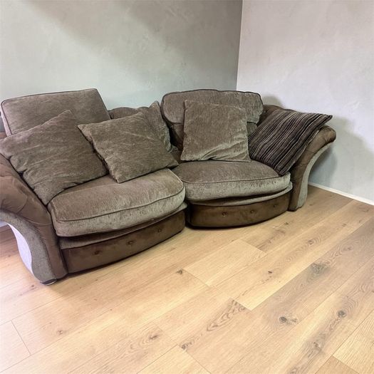 Brown 3+2 sofa set