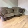 Brown 3+2 sofa set Image 4