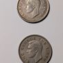 New Zealand 6 pence X2. Image 2