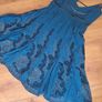 vintage y2k karen millen silk teal embellished Image 2