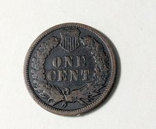 USA cent 1908