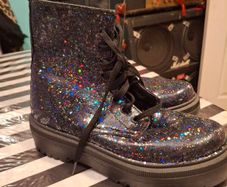 2 pairs of Customised doc style boots