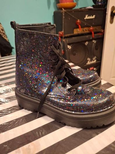 2 pairs of Customised doc style boots