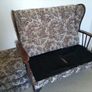 Wingback Loveseat Image 3