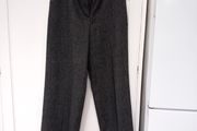 Rena Rowen Vintage 100% Wool Fully Lined Trousers Size 14 UK