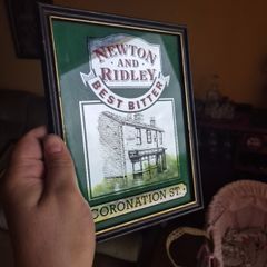 Vintage Rovers Return Pub Decoration Mirror Coronation Street