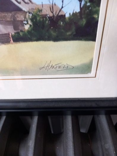 Watercolour by L Hartfield