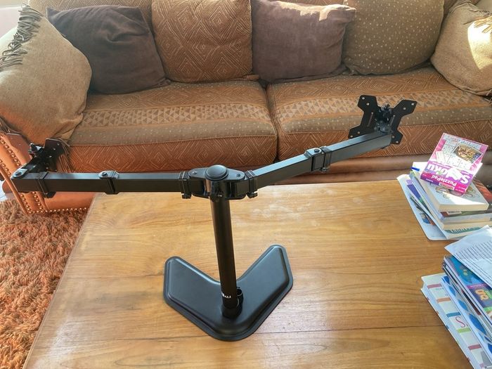WALI Free Standing Dual Monitor Stand