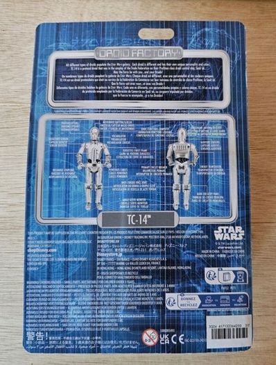 Star Wars TC-14 Droid 3.75 " Scale New & Unopened