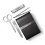 Manscaped Shears 2.0 Stainless Steel 4-Piece Nail Kit, Luxury Grooming Travel Set Case Image 3