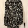 BNWT plus zebra print blouson sleeve wrap dress Image 3