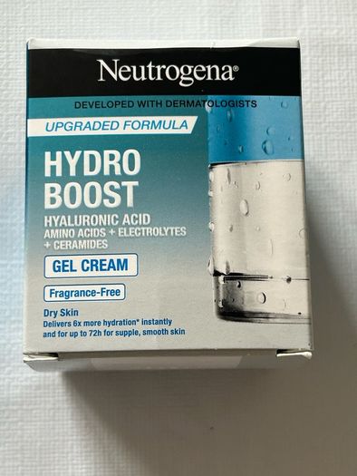 Neutrogena Hydro Boost Gel Cream with Hyaluronic Acid, Amino Acids, Electrolytes & Ceramides