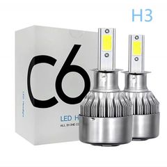 H3 LED Bulbs- Super Bright Car LED Headlight Bulbs H1/H7/H8/H11/H4/H3/9006/