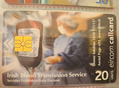 Transfusion callcard