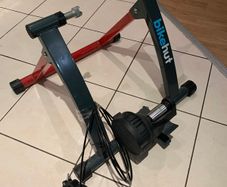 Bike trainer plus wheel truing